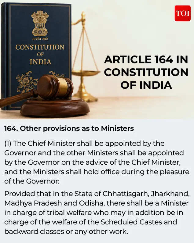 Article 164 in Constitution of India