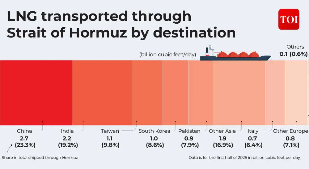 LNG shipments through Hormuz