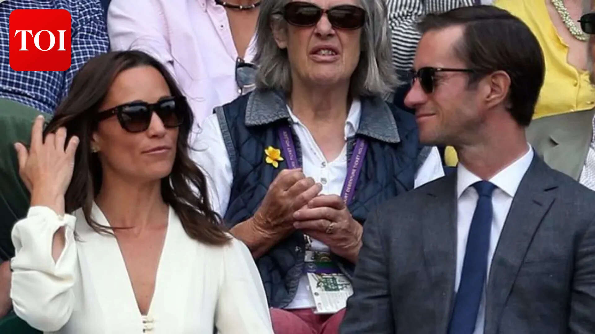 James Matthew and Pippa Middleton<br>